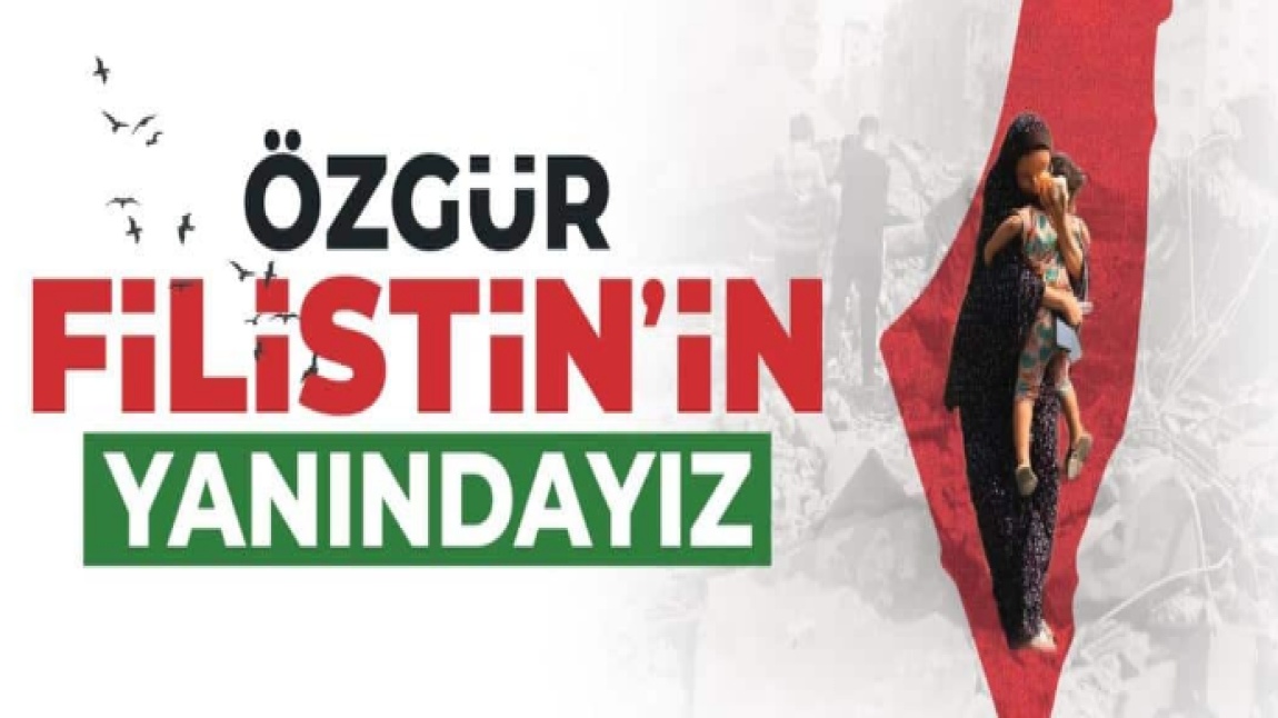Öğrencilerimizden Güzel Bir Farkındalık Etkinliği: ÖZGÜR FİLİSTİN